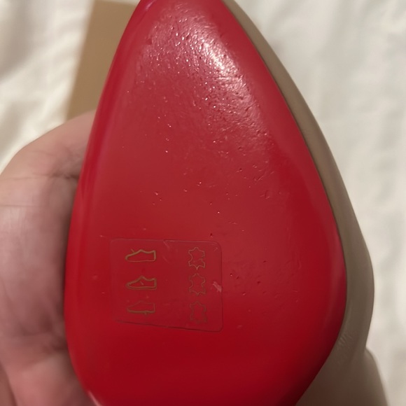 Christian Louboutin Agneska 85 Nappa Heels - Picture 7 of 8